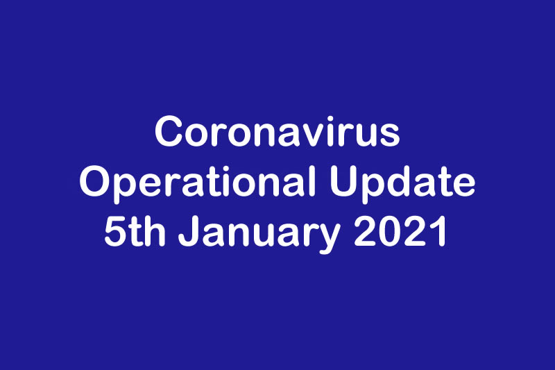 Operational Update for Coronavirus COVID 19 & Trent Refractories
