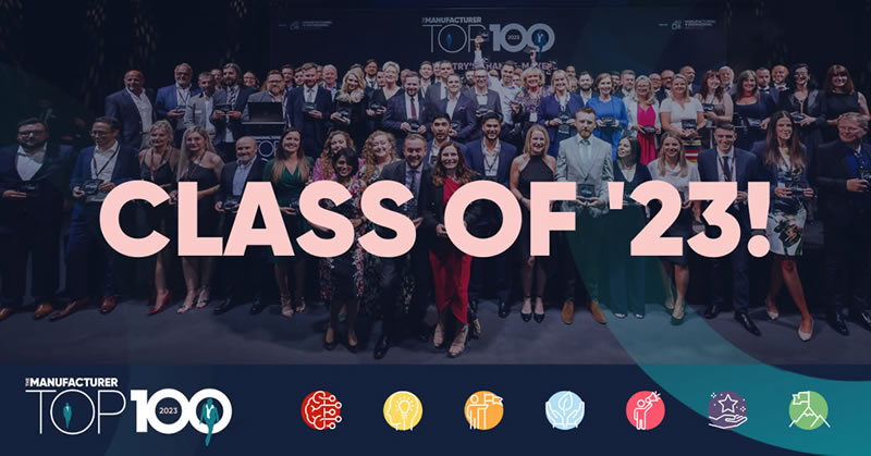Trent Refractories Appear In The Manufacturer Top 100 2023 Awards Ceremony